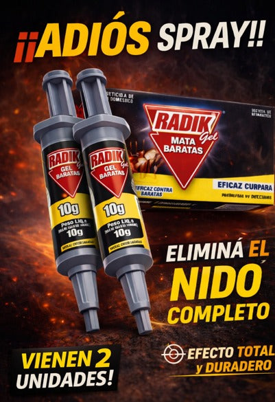 Radik Gel Mata Cucarachas X2